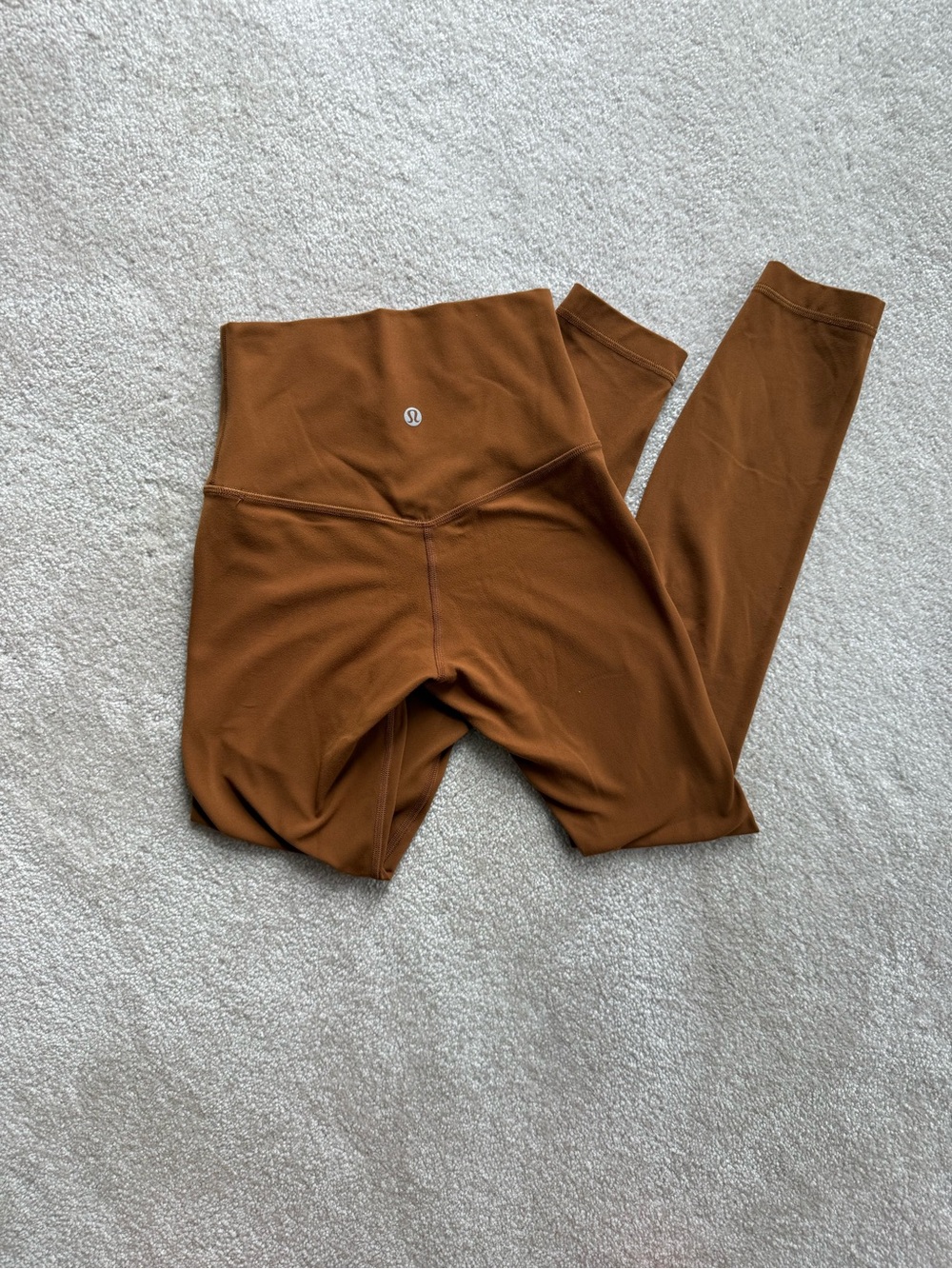 Lululemon Align High-Rise Pant 25" Copper Brown size 2